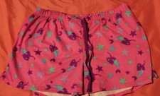 Girls size 16-18 Justice Mermaid Hot Pink Shorts