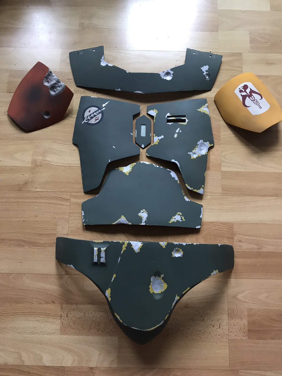 Boba Fett Full Armor Set Fiberglass KIT eBay