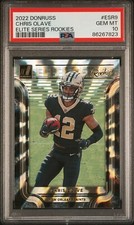 2022 DONRUSS CHRIS OLAVE ELITE SERIES ROOKIES HOLO FOIL SAINTS #ESR9 RC - PSA 10