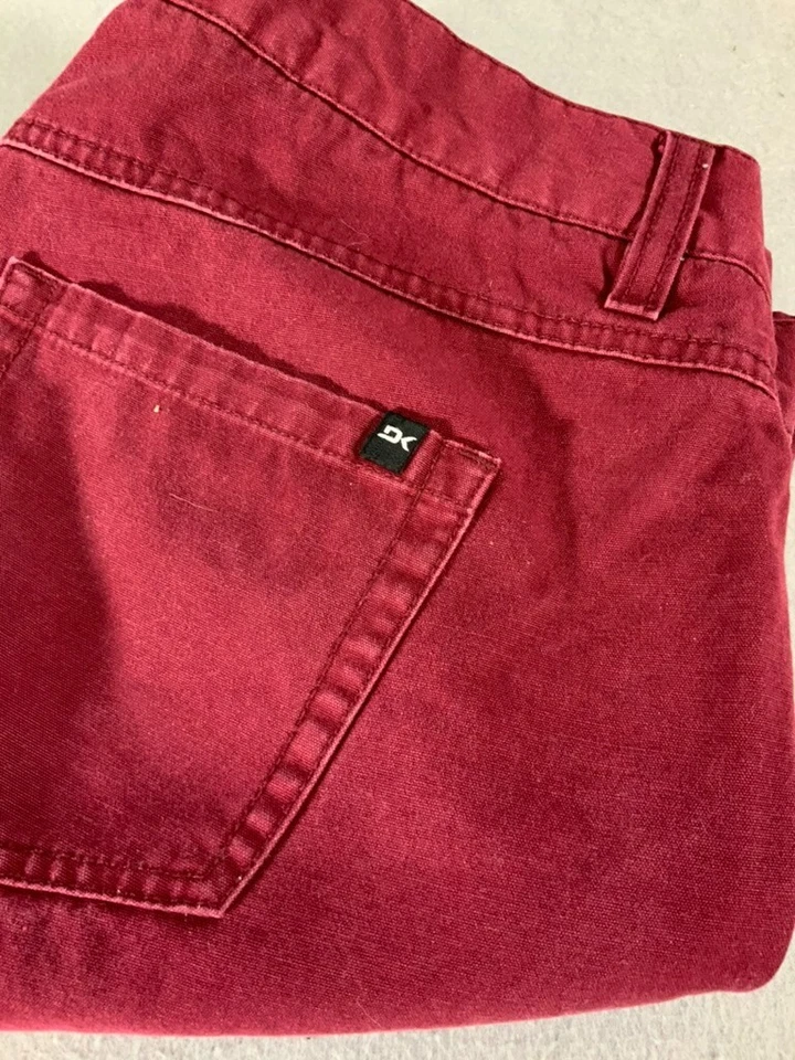 Pantalones Dakine Miller de algodón 5 bolsillos para hombre talla 36 borgoña Foto 4 de 4