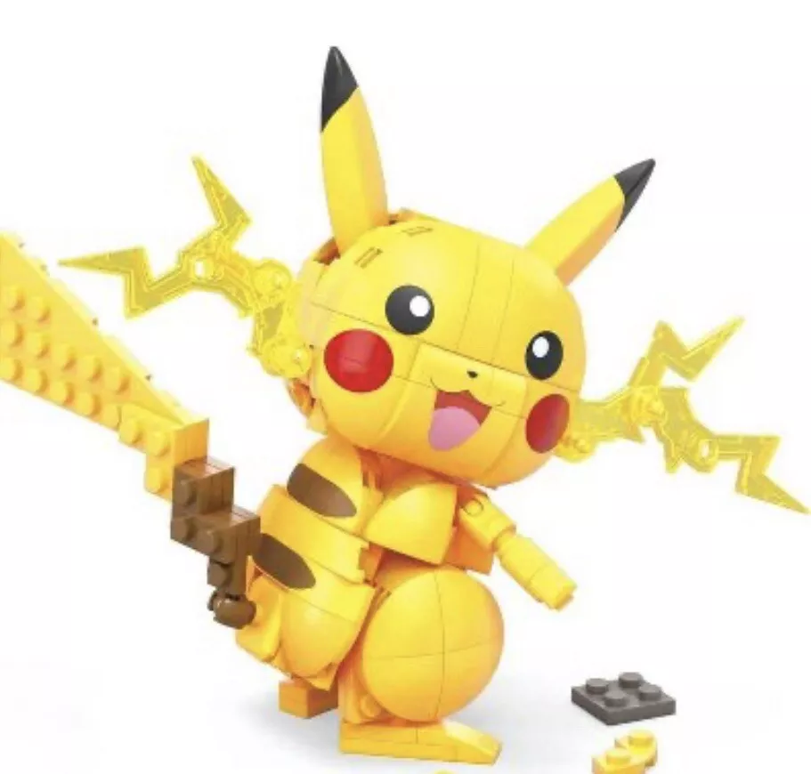 Mattel Mega Construction Pokémon Trio (Pichu, Pikachu, Raichu) au