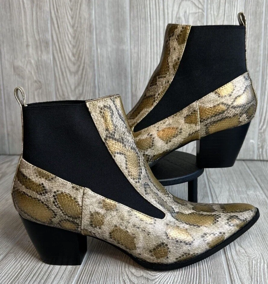 Coconuts By Matisse Snakeskin Boots Best Sale