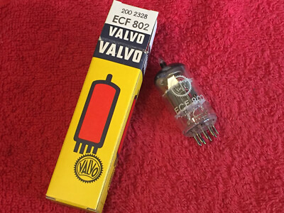 ECF802=6JW8, VALVO, Triode-Pentode, RADIO-RÖHRE, NOS, OVP, (1Stk.)