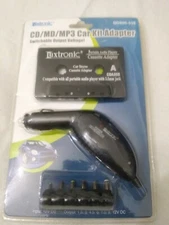 Luxtronic Cd/Md/Mp3 Car Kit Adapter DD800-555 Input 12v DC 