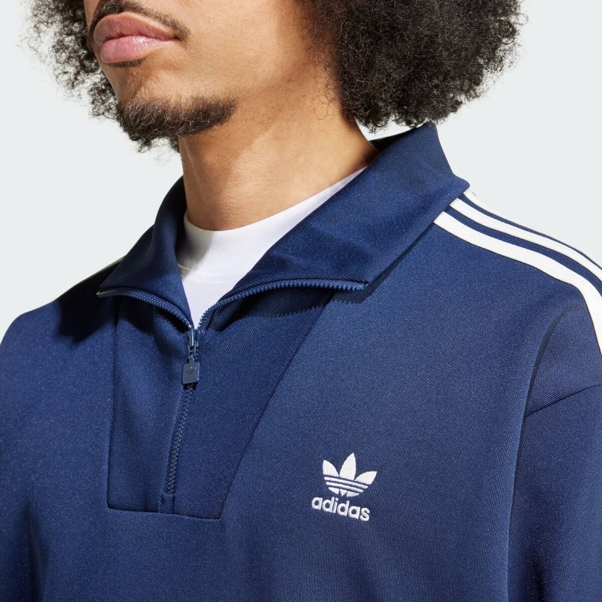 Adidas Originals Mens ADICOLOR FUNNEL NECK TRACK TOP IZ4805 Adidas Originals Mens ADICOLOR FUNNEL NECK TRACK TOP IZ4805