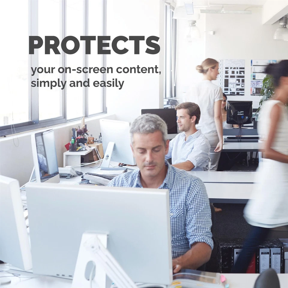 Fellowes Monitor Privacy Screen 21.5 inch Anti Glare Screen Protector 16:9 - Image 2 of 4
