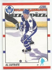 AL IAFRATE 1990-91 SCORE CARD NEAR MINT+ CONDITION