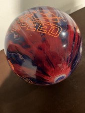 Columbia 300 Top Speed Bowling Ball 15LB. Pearl Reactive RH 2 Hand Single Drill