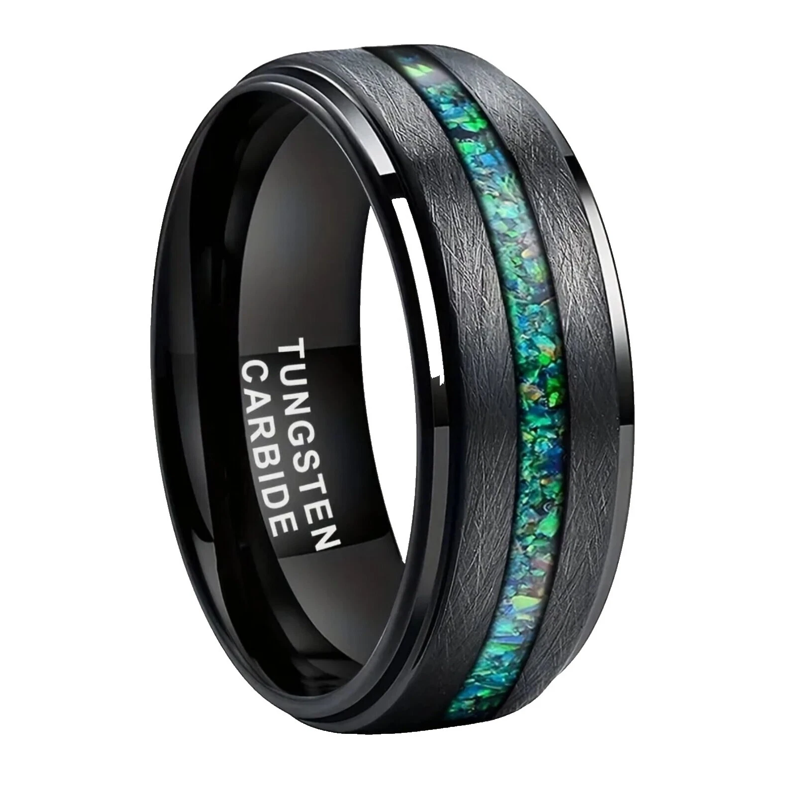 Anillo de Tungsteno Anillos de Motorista para Hombres