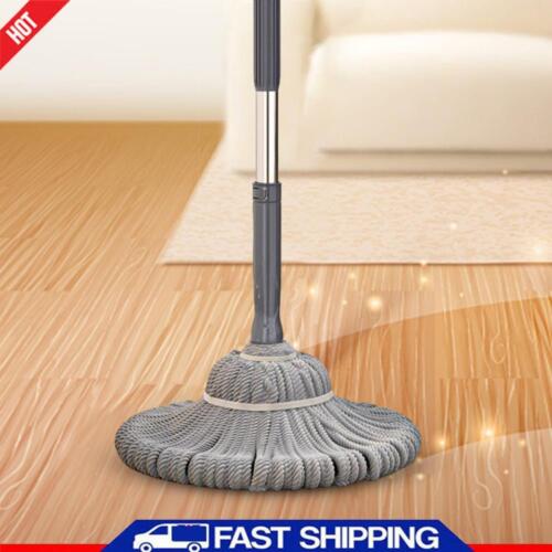 360 Rotating Easy Squeeze Twist Mop Spinning Wet Dry Dual Use for Floor Cleaning - Picture 1 of 12