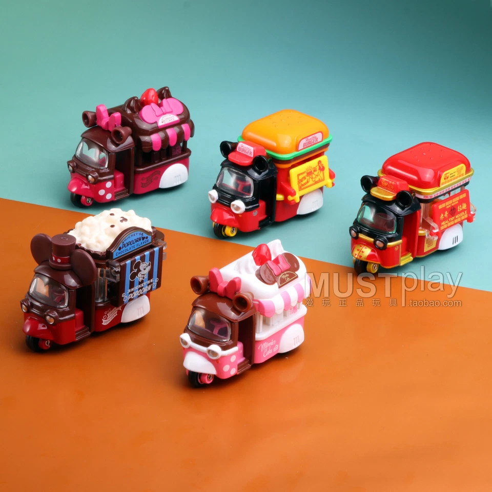 Takara Tomy/Tomica Disney Cartoon Alloy Car Toy Donald Duck、Woody、Pooh Bear - Image 2 of 4