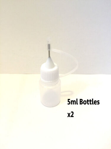 Filling GemTac Glue UK In various size Empty Bottle Needle Precision Tip - Bild 3 von 6