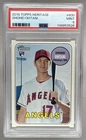 148853526 Shohei Ohtani 2018 Topps Heritage #600 Rookie RC PSA 9