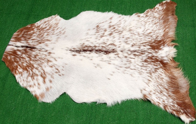 GOAT Western taxidermy Hide Rug Natural Pattern Fur Goat Hide Rode SA-3909