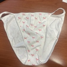 Victoria's Secret Pink String, Bikini Dog Logo XXL