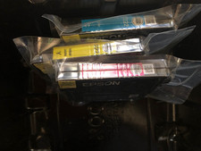 Genuine Epson 222 Ink Cartridge 3-Pack Cyan Magenta Yellow Sealed No Box