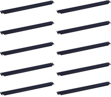 1U Blank Rack Mount Panel Spacer 10 Pack for 19In Server Rack Enclosure or Net