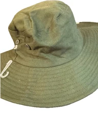 Safari Sun Hat Boonie Bucket Hat Outdoor Fishing Hunting Wide Brim Mesh 