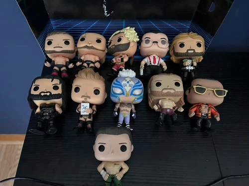 WWE Funko Collection Jericho Edge Rock Cody Rey Mysterio Seth Rollins