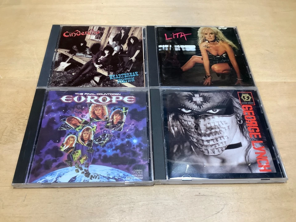 Hard Rock & Glam/Hair Metal 12 CD Lot - Full Albums - Great Titles Foto 4 de 4