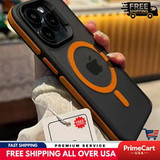Magnetic Phone Case For iPhone 17 16 15 14 13 12 Pro Max Plus Bumper Hard Cover