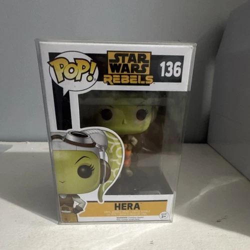 FUNKO POP! STAR WARS REBELS HERA #136 VINYL BOBBLEHEAD FIGURE