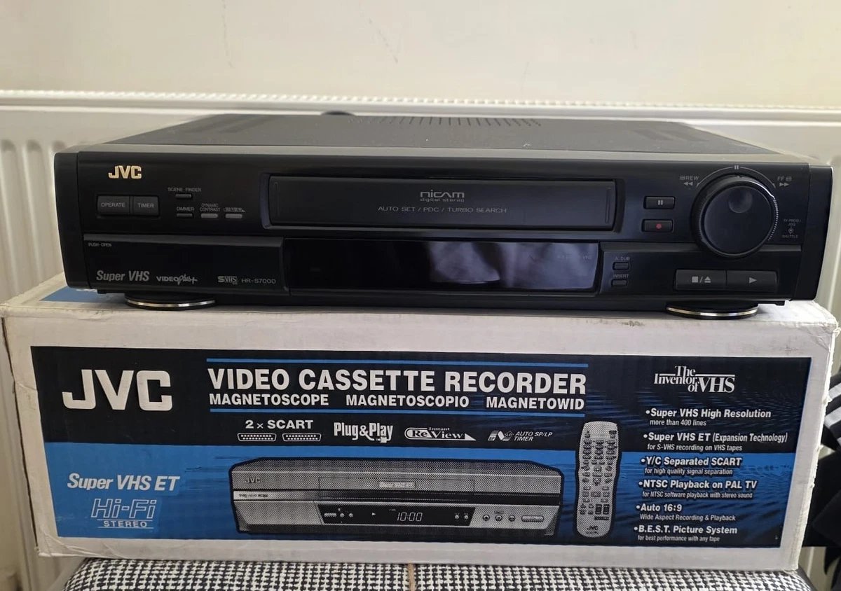 Magnétoscope JVC HR-S9700 Super VHS ET - K7 Vidéo - State-of-the-art En Occasion