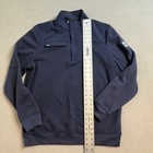 Under Armour Storm Golf Mens Large Navy Blue 1/4 Snap Fleece Pullover Sweater