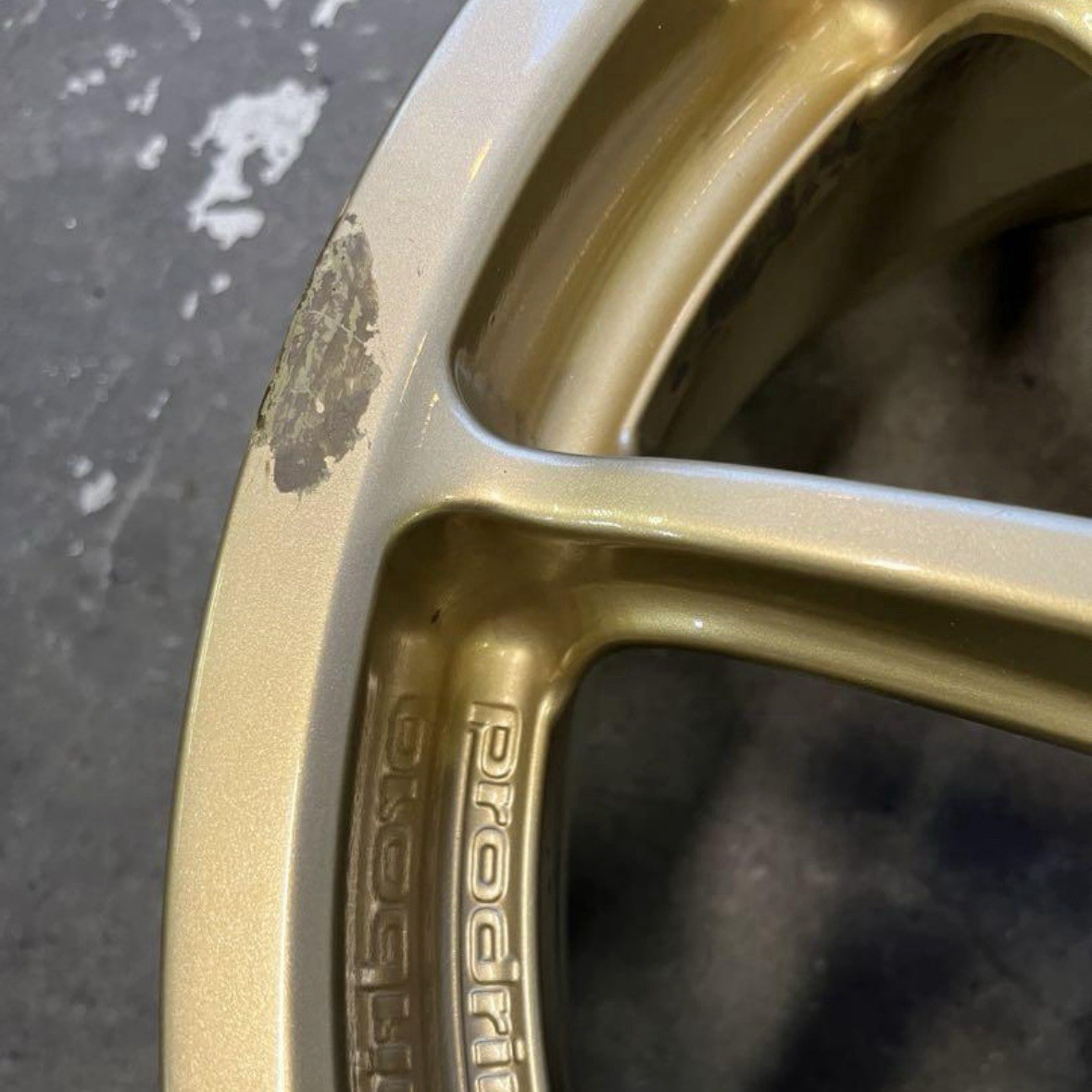 Prodrive OZ Racing JDM 17” 7J ET57 5x100 Gold Wheels for Subaru