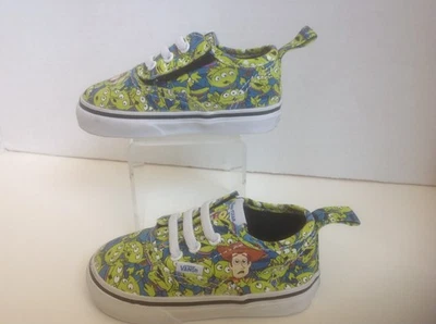 VANS Disney TOY STORY Alien Shoes TODDLER Size 5 Unisex RARE ~ EUC - Image 1 of 4
