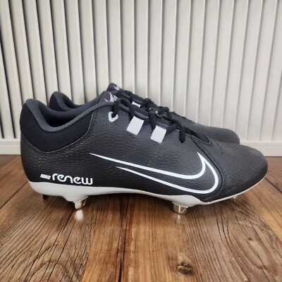 Nike Renew Hyperdiamond 4 Pro Metal Softball Cleats Women Sz 11 Black CZ5920-010