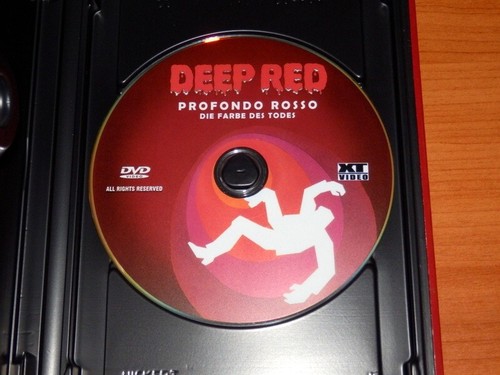 Deep Red Profondo Rosso large Hardbox Dario Argento Giallo Horror Gore Crime - Picture 5 of 6