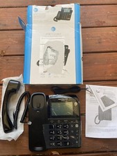 AT T CL2940 Corded Single Line Speakerphone Caller ID/Call Waiting Black NEW