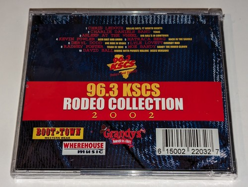 *NEW/SEALED* 96.3 KSCS Rodeo Collection 2002 CD 10 Songs Chris Ledoux/CDB+ - Picture 2 of 4