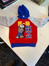 Kids Vintage K9 Boys Hoodie Size 7