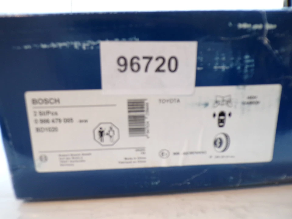 Pareja Disco De Freno Delantero Para TOYOTA COROLLA 2001 - Imagen 4 de 4