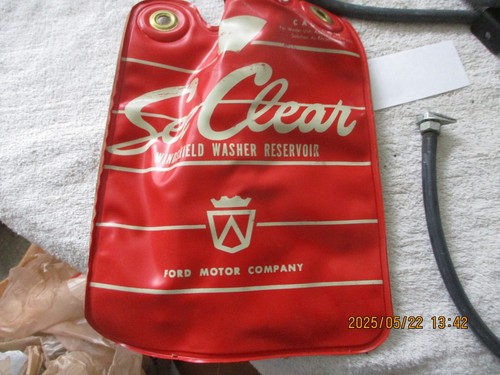 NOS 1950S-1960S FORD GALAXIE, CUSTOM ,WAGON "SEE CLEAR" WINDSHIELD WASHER KIT - Picture 11 of 24