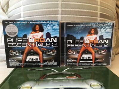 Pure Urban Essentials 2 - 40 Hot Street Beats - 2003 Double CD - R&B & Hip Hop