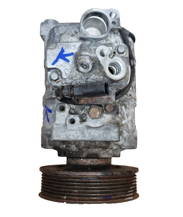 Compresor de aire acondicionado Volkswagen Touareg 2004-2007 7L6820803B OEM Foto 3 de 4