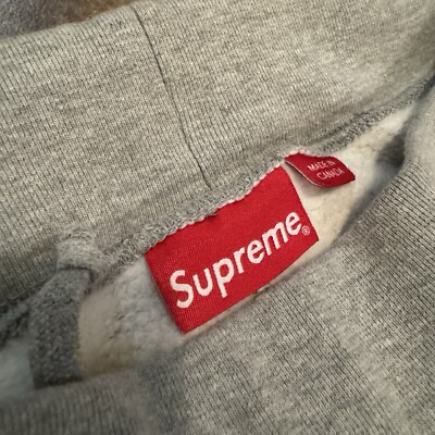 Supreme S Logo Sweatpants FW20P39 Heather Grey Size Large | eBay