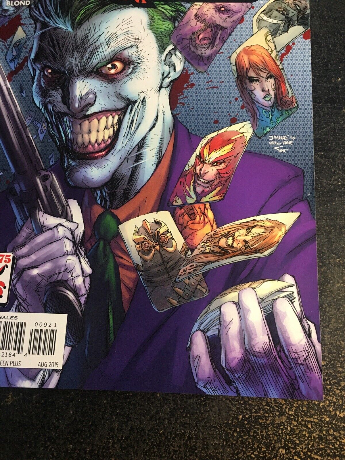 DC SUICIDE SQUAD #9 Jim Lee JOKER 75th Anniversary VARIANT LOT NM 9.4 Ships  FREE