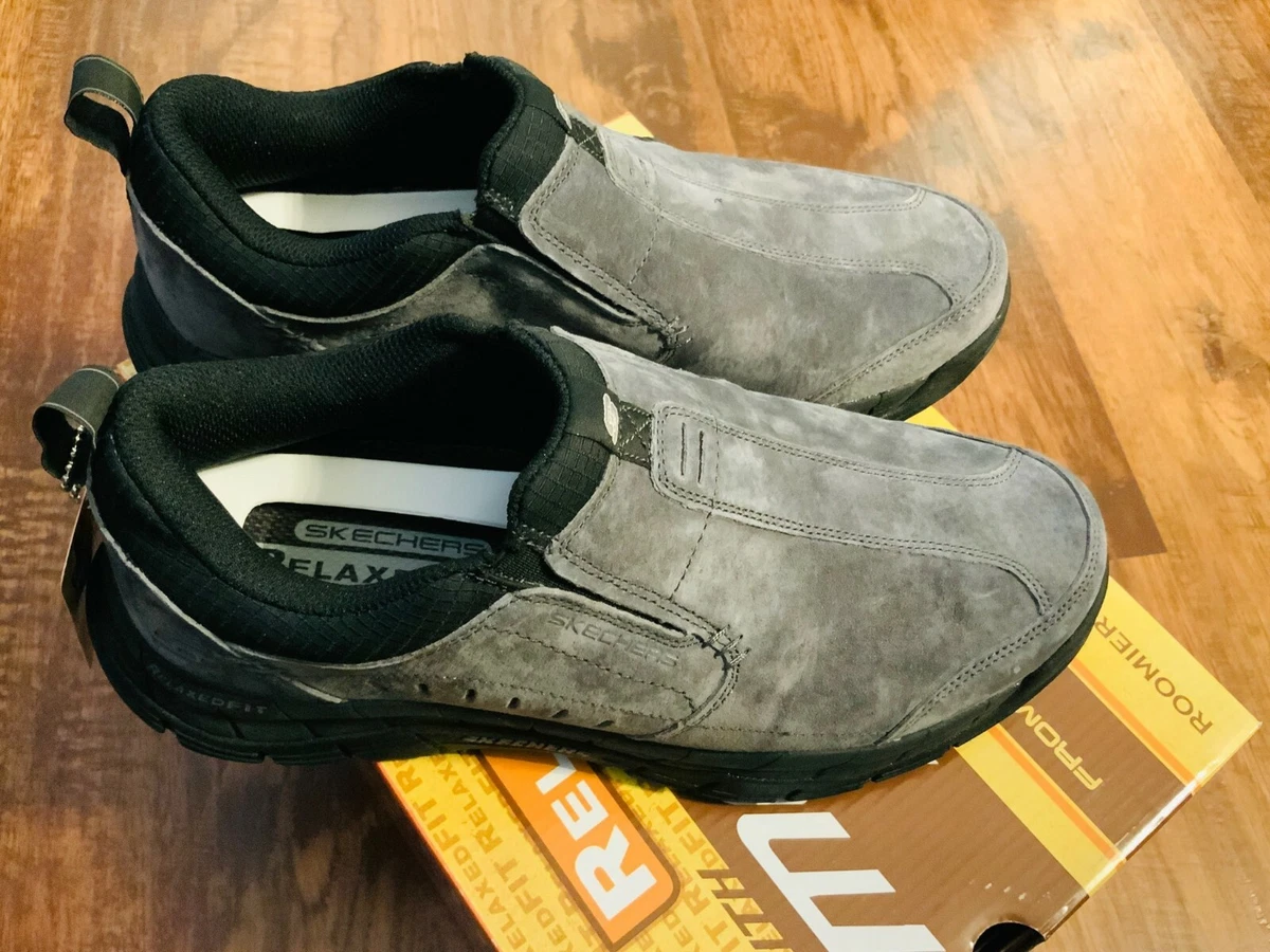 Skechers sport men's rig sales mountain top sneaker charcoal