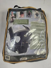 Jeep 2-in-1 Kolcraft Cool Climate Baby Carrier for 8-26 lbs w Bag Black Green