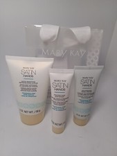 MARY KAY FRAGRANCE FREE SATIN HANDS PAMPERING SET DELUXE NIB TRAVEL SIZE