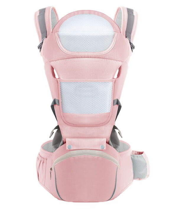 Marsupio Portabebè Ergonomico Multiposizione - Leggero E Traspirante Per Neonati 0-48 Mesi (3.5-25kg) - Foto 6