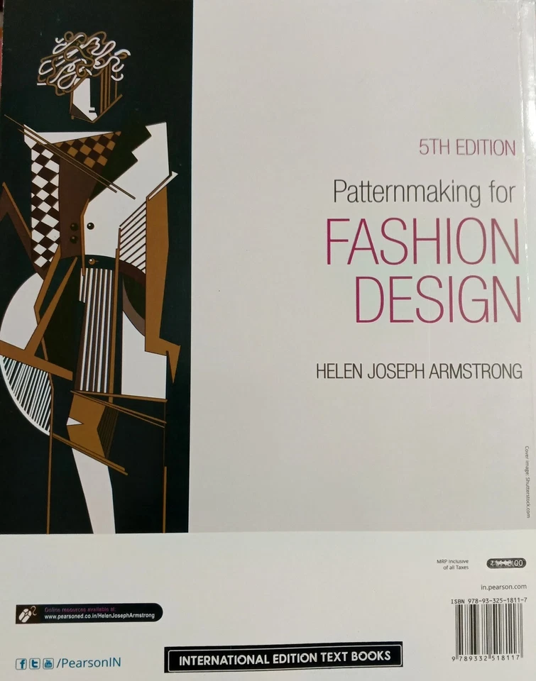 PATTERNMAKING FOR FASHION DESIGN, 5TH EDN International Edition-Helen Armstrong - image 2 of 2