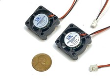 2 Pieces 5v fan 2510 small 2 pin computer GDStime 25mm x 10mm mini B9