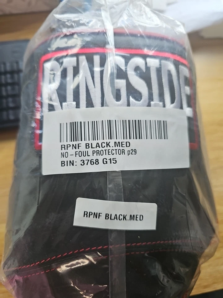 Ringside No Foul Protector Groin Padding Size MED Black/Red, RPNF BLACK MED - Image 2 of 4