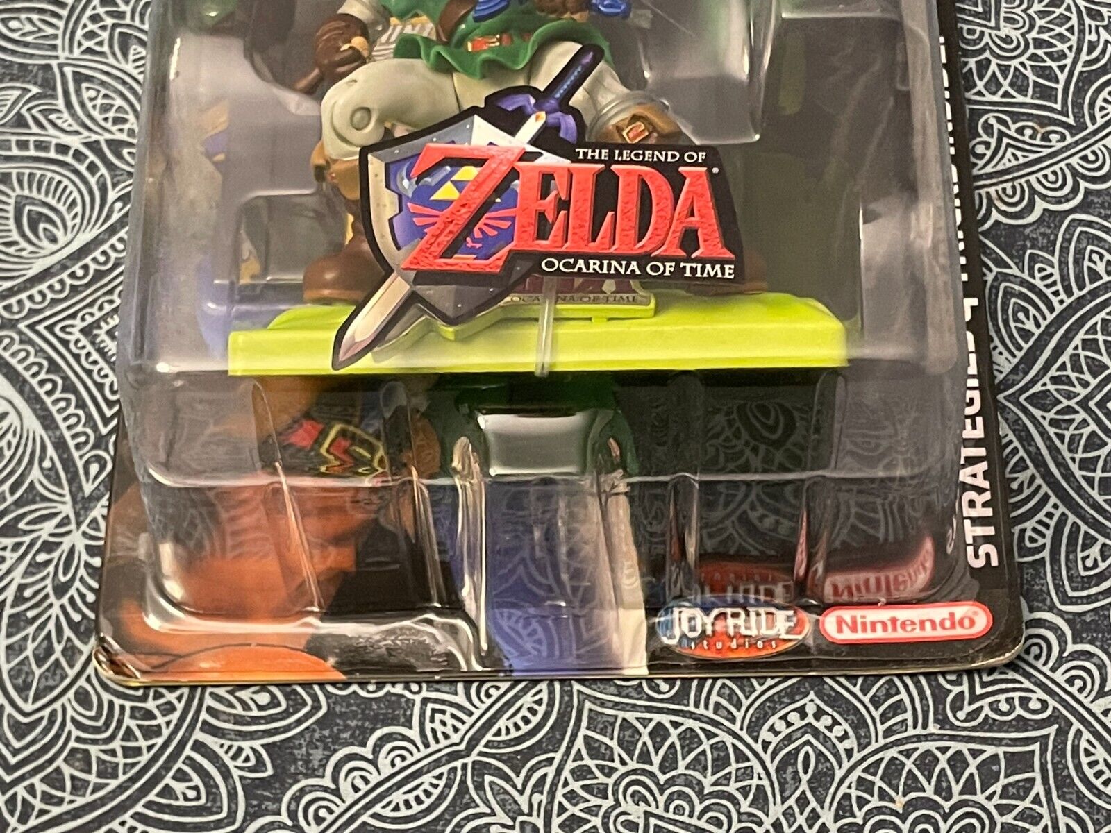 Legend Of Zelda Ocarina of Time Link Figure Nintendo Power 2002