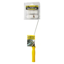 UNI-PRO Little Ripper 90mm Pipe Roller Set Curved Paint Roller